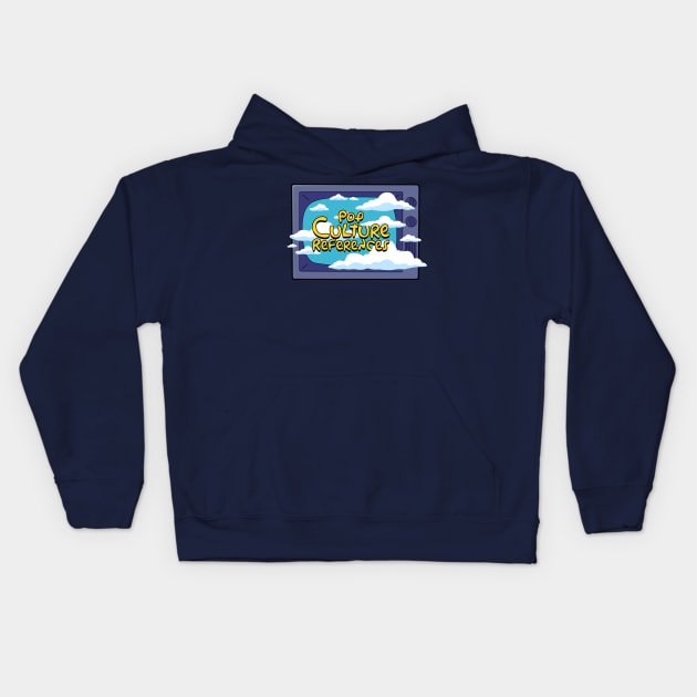 Pop Culture References Simpsons TV Kids Hoodie by scribblejuice